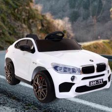 Детский электромобиль BMW X6 968 (AM-121) Белый/360T