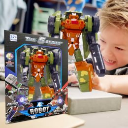 Детская игрушка робот-трансформер "Tobot 5 серия" Зеленый