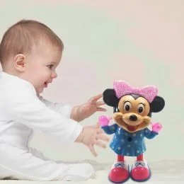 Інтерактивна іграшка Танцююча SmartLife Minnie Mouse Music Danc Блакитна