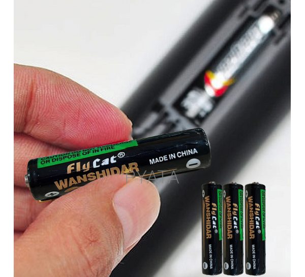 Батарейки солевые FlyCat WANSHIDAR R03 1,5V AAA 4 шт/АП