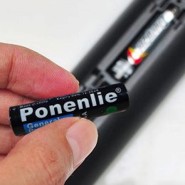 Батарейка сольова Ponenlie R03 1,5V AAA 1 шт/АП
