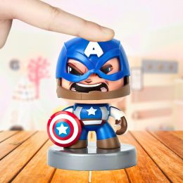 Супергерой марвел іграшка колекційна Фігурка "Месники" марвел avengers mighty muggs Капiтан Америка