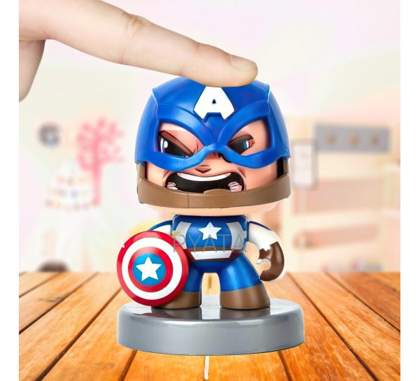 Супергерой марвел іграшка колекційна Фігурка "Месники" марвел avengers mighty muggs Капiтан Америка