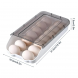 Контейнер-лоток органайзер для хранения яиц на 14 яиц EGG TRAY Темный (205)