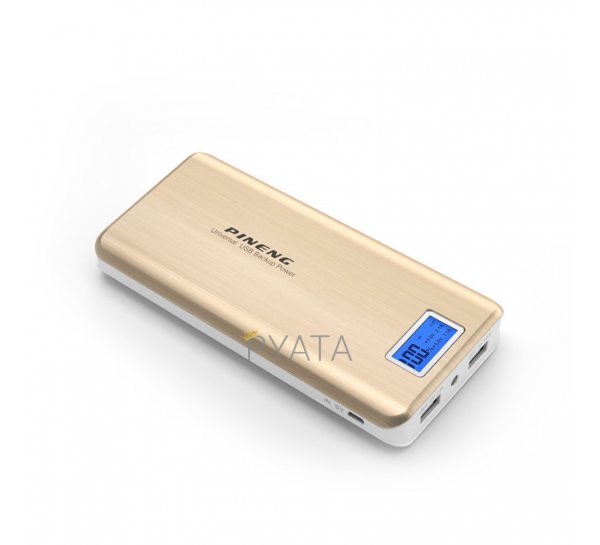 УМБ Power Bank Pineng PN-999 20000 mAh 206 Золото