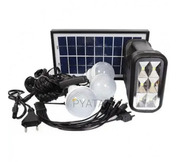 Акумуляторна сонячна станція GDLITE Digital lighting kit GD-8017A