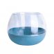 Горщик для орхідей "Сфера" 16х12 см 0,5л ⌀ 10 см прозорий-сизо блакитний/116008/2469