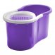 Швабра с ведром с автоматическим отжимом и полосканием Magic Mop Easy 360 Фиолетовый