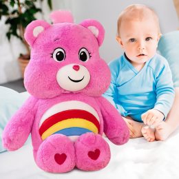 Дитяча м'яка плюшева іграшка Дбайливий Ведмедик Care Bears милий Рожевий (HA-2)