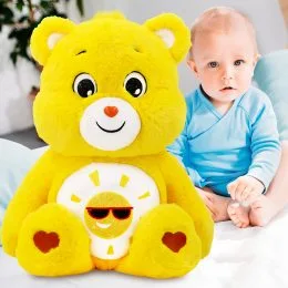 Дитяча м'яка плюшева іграшка Дбайливий Ведмедик Care Bears підозрілий Жовтий (HA-2)