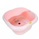 Ванна для ніг з гідромасажем SQ-368 Footbath Massager Рожевий