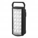 Переносной аккумуляторный светодиодный LED фонарь-пауэрбанк с функцией зарядки Almina 2606L 220V Черный