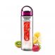 Бутылка для напитков с фруктами Fruit Water Bottle 800 мл розовый (В)