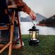 Кемпінговий акумуляторний світлодіодний лампа-ліхтар із гачком у ретро стилі Camping Lamp (S-27) Чорний