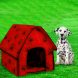 Будиночок м'який для собак і котів Portable Dog House Будка Червоний/626