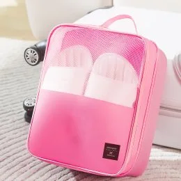 Дорожня сумка-органайзер для взуття та речей Travel Series Shoes Pouch Рожевий (509)