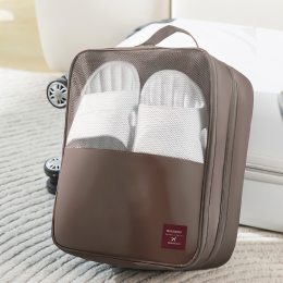 Дорожня сумка-органайзер для взуття та речей Travel Series Shoes Pouch Коричневий (509)