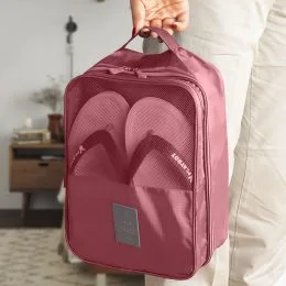 Дорожня сумка-органайзер для взуття та речей Travel Series Shoes Pouch Червоний (509)