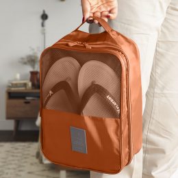 Дорожня сумка-органайзер для взуття та речей Travel Series Shoes Pouch Помараневий (509)
