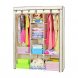 Шкаф тканевый storage wardrobe 88130 бежевая