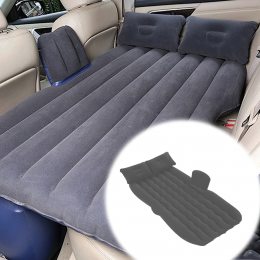 Матрас надувной автомобиль на заднее сиденье с подушками Car mattress Черный/205
