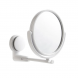 Настінне кругле поворотне дзеркало для ванної кімнати White (212)