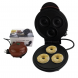 Аппарат мини-машина для приготовления пончиков с тремя отверстиями с антипригарным покрытием (205)