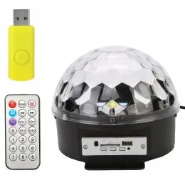 УЦЕНКА! Светомузыка диско шар Magic Ball Music MP3 плеер с bluetooth (V-212)