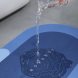 ‌Вологопоглинаючий-антиковзаючий килимок у ванну AND185 60х40см Синій (205)