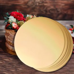 Підкладка під торт золота кругла Ø 30 см ( 20 шт ) EM0291 /204