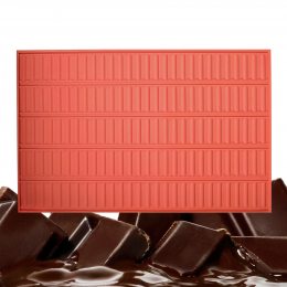 Коврик силиконовый для заливки шоколада "Колонна" 55 х 36 см/204