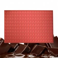 Коврик силиконовый для заливки шоколада "Сердечки" 55 х 36 см/204