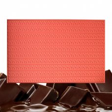 Коврик силиконовый для заливки шоколада "Домино" 55 х 36 см/204