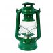 Гасова лампа "Кажан" для дачі, дому, походів 27 см зелений