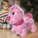 Интерактивная детская светодиодная игрушка "Забавный щенок" EM 070 A Розовый (IGR24)