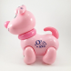 Интерактивная детская светодиодная игрушка "Забавный щенок" EM 070 A Розовый (IGR24)