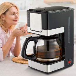 Крапельна електрична кавоварка зі скляною чашею на 4-5 чашки DSP Kafe Filter KA3024 (239)