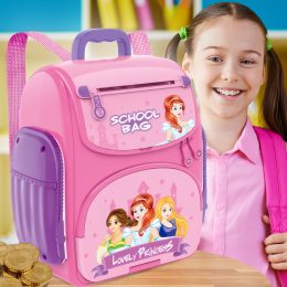 Дитяча електронна скарбничка-сейф із кодовим замком у формі рюкзака "Snow White Bag"