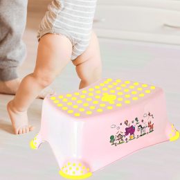 Дитячий стілець-табурет-підставка рожевий/СМ-510/DRK