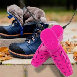 Электрическая сушка для обуви Осень-6 Розовый/HA-551
