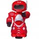 Интерактивная игрушка робот со световыми и звуковыми эффектами на батарейках EL-2048 Красный (B)