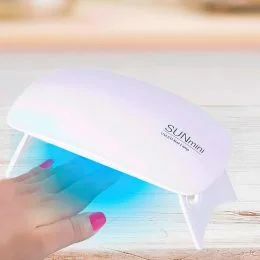 Міні Лампа для гель лаку 6W LED UF SUN mini біла (B)