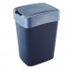 Пластикове відро для сміття з кришкою "Алеана Євро" 45л Синій (DRK)