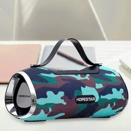 Портативна Bluetooth колонка Hopestar H40 з вологозахистом камуфляж/225