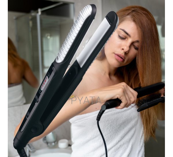 Професійна праска-випрямляч мультистайлер для волосся 5 температурних режимів Braun Satin Hair 5 ST550 (B)