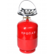 Бензиновый однофазный генератор с медной обмоткой для дома Luotian R6500 на 6,5 кВт + газовый баллон 12л красный в подарок