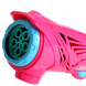 Дитяча іграшкова гвинтівка для запуску мильних бульбашок з ручкою 2 режими запуску 31см P81158 Рожевий (I24)