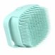 Силіконова масажна щітка мочалка для ванни Silicone Massage Bath Brush Блакитна (205)