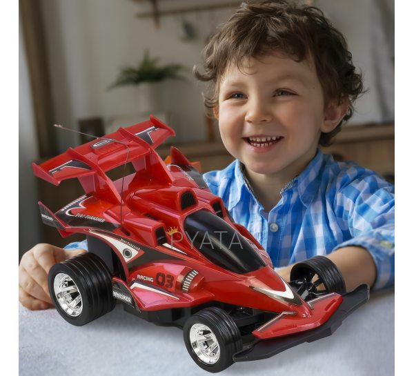 Дитяча іграшка гоночна машинка на пульті керування "Формула-1" 0909S-4F Червоний (В)