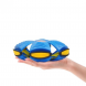 Складний ігровий м'яч-трансформер, що світиться, для фрісбі та активних ігор Flat Ball Disc Синій